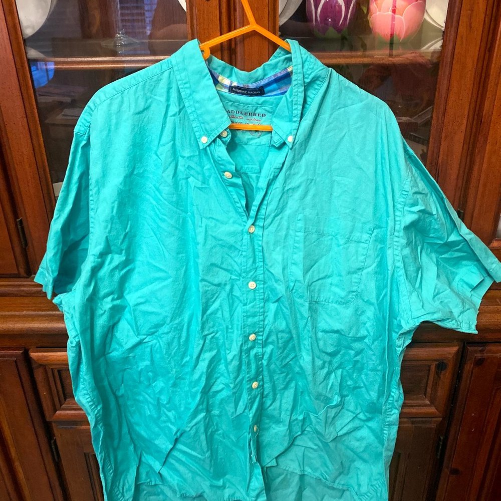 Saddlebred Short-sleeved Oxford Shirt